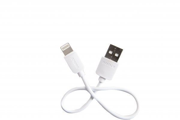 Sunix 25cm iOS Ladekabel Datentransfer Datenkabel Ladegerät USB Lightning kompatibel mit iPhone 11 PRO MAX, iPhone 11, iPhone SE 2020