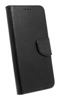 cofi1453® Buch Tasche "Fancy" kompatibel mit SAMSUNG GALAXY M31 (M315F) Handy Hülle Etui Brieftasche Schutzhülle mit Standfunktion, Kartenfach Schwarz