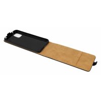 cofi1453® Flip Case kompatibel mit XIAOMI MI 10 LITE Handy Tasche vertikal aufklappbar Schutzhülle Klapp Hülle Schwarz