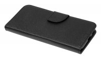 cofi1453® Buch Tasche "Fancy" kompatibel mit XIAOMI MI 10 LITE Handy Hülle Etui Brieftasche Schutzhülle mit Standfunktion, Kartenfach Schwarz