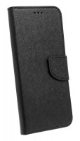 cofi1453® Buch Tasche "Fancy" kompatibel mit XIAOMI MI 10 LITE Handy Hülle Etui Brieftasche Schutzhülle mit Standfunktion, Kartenfach Schwarz
