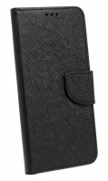 cofi1453® Buch Tasche "Fancy" kompatibel mit SAMSUNG GALAXY M11 (M115F) Handy Hülle Etui Brieftasche Schutzhülle mit Standfunktion, Kartenfach Schwarz