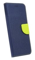 cofi1453® Buch Tasche "Fancy" kompatibel mit XIAOMI MI 10 Handy Hülle Etui Brieftasche Schutzhülle mit Standfunktion, Kartenfach Blau