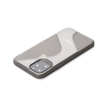 cofi1453® S-Line Hülle Bumper kompatibel mit Samsung Galaxy A71 (A715F) Silikonhülle Stoßfest Handyhülle TPU Case Cover in Schwarz