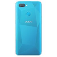 cofi1453® Silikon Hülle Basic kompatibel mit Oppo A12 Case TPU Soft Handy Cover Schutz Transparent