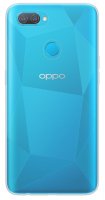 cofi1453® Silikon Hülle Basic kompatibel mit Oppo A12 Case TPU Soft Handy Cover Schutz Transparent