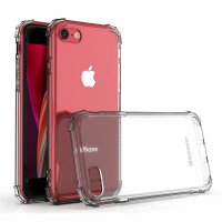 cofi1453® Panzerhülle Bumper Wozinsky SchutzHülle kompatibel mit iPhone 8 Silikon Hülle Zubehör Tasche Panzerschale Panzer in Transparent