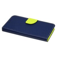 cofi1453® Buch Tasche "Fancy" kompatibel mit XIAOMI REDMI K30 PRO Handy Hülle Etui Brieftasche Schutzhülle mit Standfunktion, Kartenfach Blau-Grün