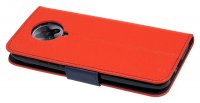 cofi1453® Buch Tasche "Fancy" kompatibel mit XIAOMI REDMI K30 PRO Handy Hülle Etui Brieftasche Schutzhülle mit Standfunktion, Kartenfach Rot-Blau