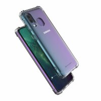 cofi1453® Panzerhülle Bumper Wozinsky SchutzHülle kompatibel mit Samsung Galaxy A20e (A202F) Silikon Hülle Zubehör Tasche Panzerschale Panzer in Transparent