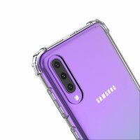 cofi1453® Panzerhülle Bumper Wozinsky SchutzHülle kompatibel mit Samsung Galaxy A20e (A202F) Silikon Hülle Zubehör Tasche Panzerschale Panzer in Transparent