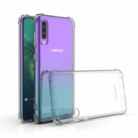 cofi1453® Panzerhülle Bumper Wozinsky Armor SchutzHülle kompatibel mit Samsung Galaxy A70 (A705F) Silikon Hülle Zubehör Tasche Panzerschale Panzer in Transparent