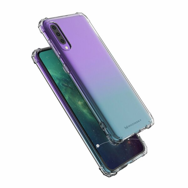 cofi1453® Panzerhülle Bumper Wozinsky Armor SchutzHülle kompatibel mit Xiaomi Mi 9 Lite Silikon Hülle Zubehör Tasche Panzerschale Panzer in Transparent