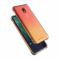 cofi1453® Panzerhülle Bumper Roar Armor SchutzHülle kompatibel mit Xiaomi Redmi 8 Silikon Hülle Zubehör Tasche Panzerschale Panzer in Transparent