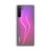 cofi1453® Silikon Hülle Basic kompatibel mit realme 6 Pro Case TPU Soft Handy Cover Schutz Transparent