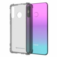 cofi1453® Panzerhülle Bumper Wozinksy Armor SchutzHülle kompatibel mit Huawei P30 Lite Silikon Hülle Zubehör Tasche Panzerschale Panzer in Transparent