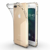 cofi1453® Panzerhülle Bumper Wozinsky Roar Armor SchutzHülle kompatibel mit iPhone 7 Plus Silikon Hülle Zubehör Tasche Panzerschale Panzer in Transparent