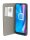 cofi1453® Buch Tasche "Smart" kompatibel mit Alcatel 1S ( 2020 ) Handy Hülle Etui Brieftasche Schutzhülle mit Standfunktion, Kartenfach Schwarz