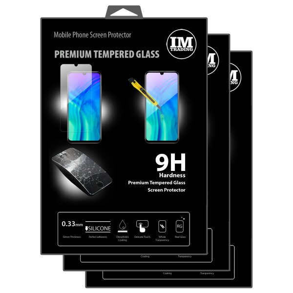 cofi1453 3X Panzer Schutz Glas 9H Tempered Glass Display Schutz Folie Display Glas Screen Protector kompatibel mit Honor 20E