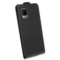 cofi1453® Flip Case kompatibel mit ZTE AXON 11 Handy Tasche vertikal aufklappbar Schutzhülle Klapp Hülle Schwarz