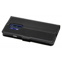 cofi1453® Buch Tasche "Fancy" kompatibel mit OnePlus 8 Pro Handy Hülle Etui Brieftasche Schutzhülle mit Standfunktion, Kartenfach Schwarz