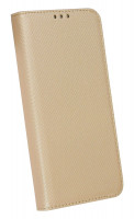 cofi1453® Buch Tasche "Fancy" kompatibel mit MOTOROLA MOTO E6s Handy Hülle Etui Brieftasche Schutzhülle mit Standfunktion, Kartenfach Gold