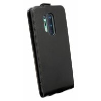 cofi1453® Flip Case kompatibel mit OnePlus 8 Pro Handy Tasche vertikal aufklappbar Schutzhülle Klapp Hülle Schwarz