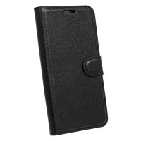 cofi1453® Buch Tasche "Fancy" kompatibel mit Alcatel 1B ( 2020 ) Handy Hülle Etui Brieftasche Schutzhülle mit Standfunktion, Kartenfach Schwarz
