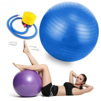 Gymnastikball 65 cm Anti-Burst Sitzball Fitnessball mit...