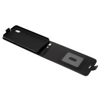 cofi1453® Flip Case kompatibel mit Alcatel 1B (2020) Handy Tasche vertikal aufklappbar Schutzhülle Klapp Hülle Schwarz