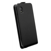 cofi1453® Flip Case kompatibel mit Alcatel 1B (2020) Handy Tasche vertikal aufklappbar Schutzhülle Klapp Hülle Schwarz
