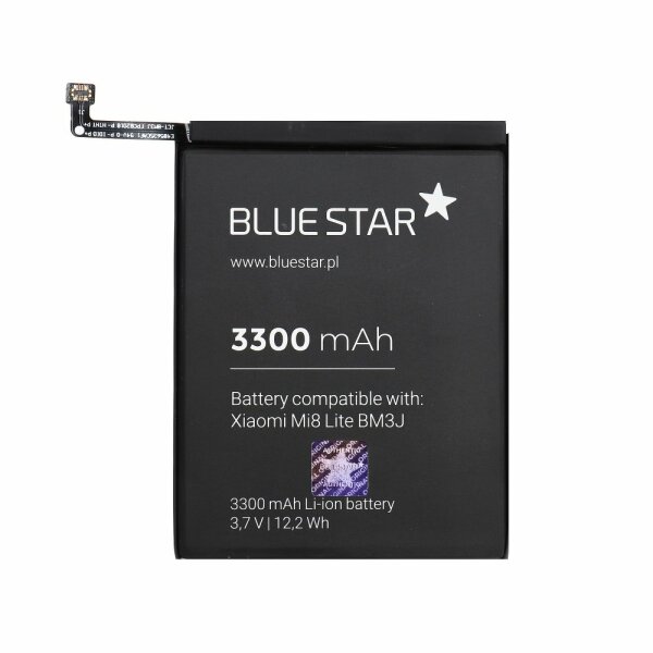 Bluestar Akku Ersatz kompatibel mit XIAOMI Mi8 LITE 3300mAh Li-lon Austausch Batterie Accu BM3J