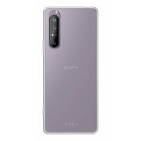 cofi1453® Silikon Hülle Basic kompatibel mit Sony Xperia 1 II Case TPU Soft Handy Cover Schutz Transparent