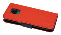 cofi1453® Buch Tasche "Fancy" kompatibel mit XIAOMI REDMI NOTE 9 PRO Handy Hülle Etui Brieftasche Schutzhülle mit Standfunktion, Kartenfach Rot