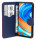cofi1453® Buch Tasche "Fancy" kompatibel mit XIAOMI REDMI NOTE 9 PRO MAX Handy Hülle Etui Brieftasche Schutzhülle mit Standfunktion, Kartenfach Rot