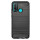 cofi1453® Silikon Hülle Bumper Carbon kompatibel mit Huawei P Smart 2020 Case TPU Soft Handyhülle Cover Schutzhülle Schwarz