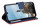 cofi1453® Buch Tasche "Fancy" kompatibel mit SAMSUNG GALAXY M21 (M215F) Handy Hülle Etui Brieftasche Schutzhülle mit Standfunktion, Kartenfach Rot-Blau