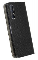 cofi1453® Buch Tasche "Smart" kompatibel mit Oppo Reno 3 Pro Handy Hülle Etui Brieftasche Schutzhülle mit Standfunktion, Kartenfach Schwarz