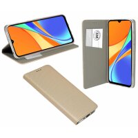 cofi1453® Buch Tasche "Smart" kompatibel mit XIAOMI REDMI 9C Handy Hülle Etui Brieftasche Schutzhülle mit Standfunktion, Kartenfach