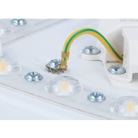 LEDOM 12W LED Plafond Panel Deckenlampe 960 Lumen Lampe Deckenleuchte Ø260mm 4000K Neutralweiß Rund Leuchte