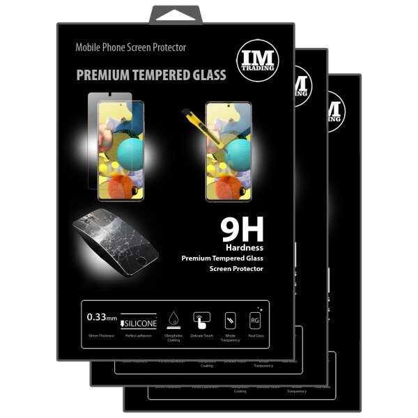 cofi1453 3X Panzer Schutz Glas 9H Tempered Glass Display Schutz Folie Display Glas Screen Protector kompatibel mit Samsung Galaxy A51 5G (A516F)