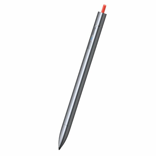 Baseus Stylus Pen Eingabestift kompatibel mit iPad, Aktiv kapazitiver Pen zum Zeichnen und Schreiben grau