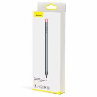 Baseus Stylus Pen Eingabestift kompatibel mit iPad, Aktiv kapazitiver Pen zum Zeichnen und Schreiben grau