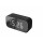 Setty Bluetooth Lautsprecher Spiegeluhr GB-200 Wecker 3W Box mit Mikrofon 1200mAh Akku schwarz