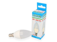 6x LEDOM LED-Lampe 6W E14 C37 LED Leuchtmittel Kerzenform...