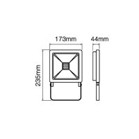 LED PHOTON IP65 RGB Scheinwerfer Fluter Strahler...