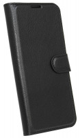 cofi1453® Buch Tasche "Fancy" kompatibel mit ZTE BLADE A7 2020 Handy Hülle Etui Brieftasche Schutzhülle mit Standfunktion, Kartenfach Schwarz