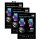 cofi1453 3X Panzer Schutz Glas 9H Tempered Glass Display Schutz Folie Display Glas Screen Protector kompatibel mit ZTE BLADE A7 2020