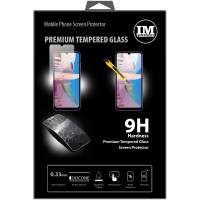 Handy 9H Schutzglas Displayschutz + Silikon Schutzhülle Cover Case Schale Tasche TPU Transparent kompatibel mit Xiaomi Mi 9 Lite
