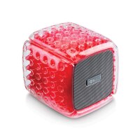 Forever BS-700 BumpAir Bluetooth Lautsprecher Wireless tragbare Box Stereo Sound Wasserdicht Speicherkarte AUX kompatibel mit Smartphone